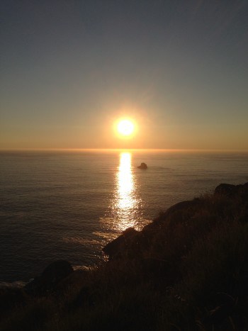 Sonnenuntergang Finisterre