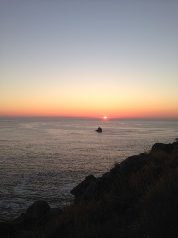 Sonnenuntergang Finisterre