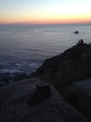 Sonnenuntergang Finisterre