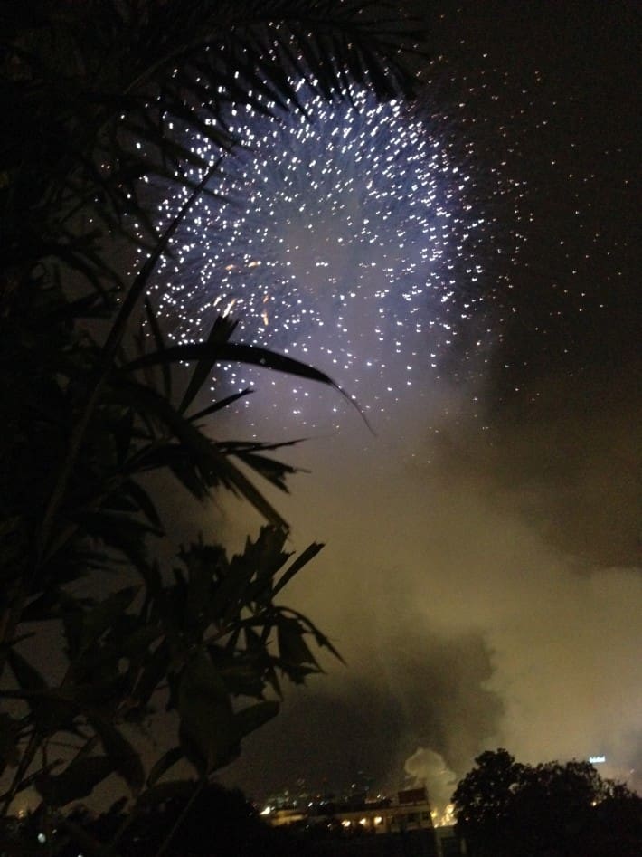 Feuerwerk Kings Birthday 05.12.2015