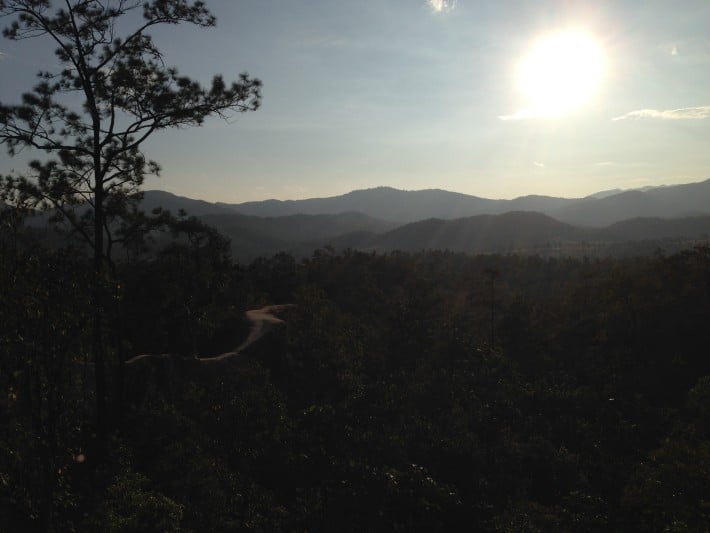 Früh am Morgen in Pai