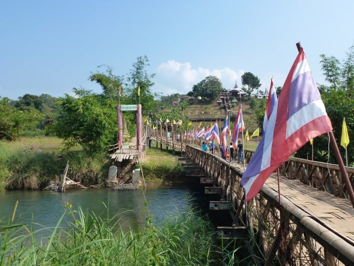 Bambusbrücke bei Mae Hong Son 