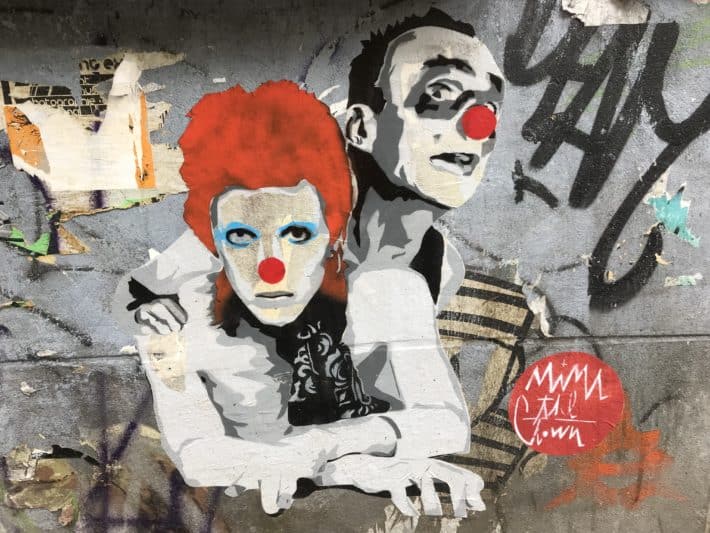 Mima the Clown, Berlin, Streetart, Friedrichshain