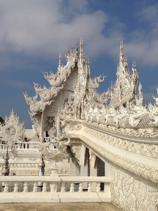 Brückengeländer White Temple