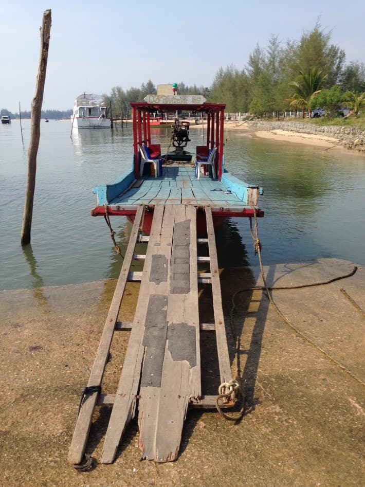 Überfahrt auf Koh Koh Khao 