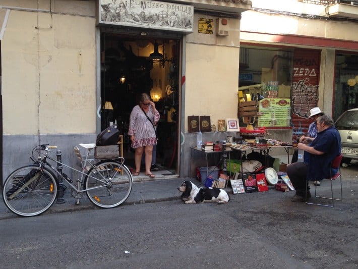 El Rastro , Gasse