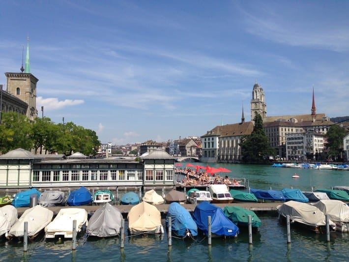Champions League in Bern. Zwischenstopp in Zürich