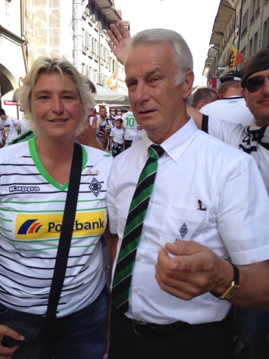 Bonhof und Annik in Bern