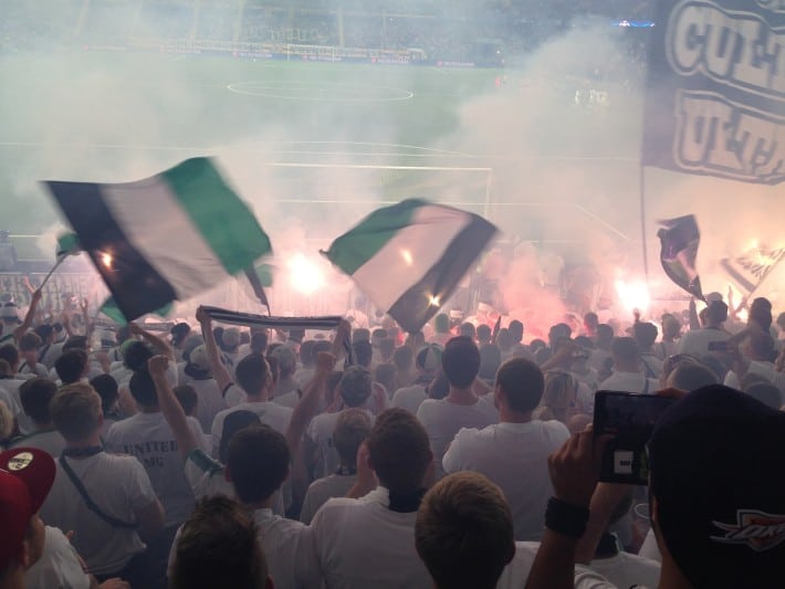 Champions League: Im Stadion