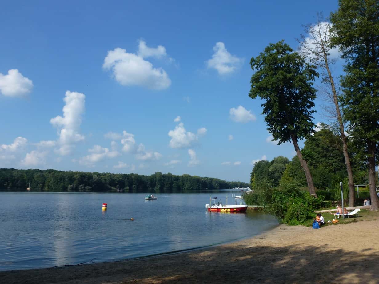 Badestelle am Tegeler See