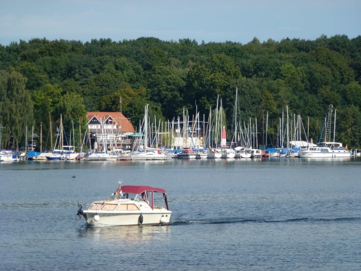 Boot auf dem Tegeler See