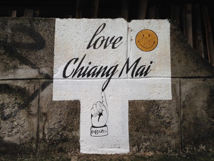 Street Art Love Chiang Mai