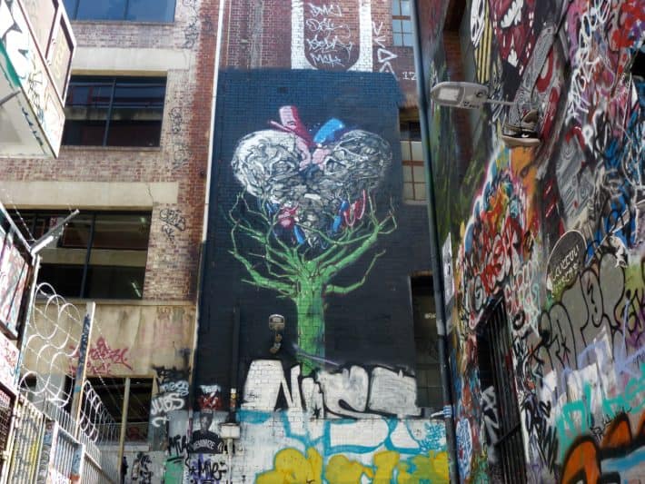 Melbourne Hosier Lane 