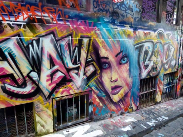 Streetart in Melbourne 