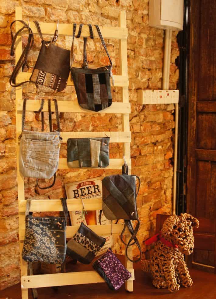 Kleine Ausstellung der Bags for Kids