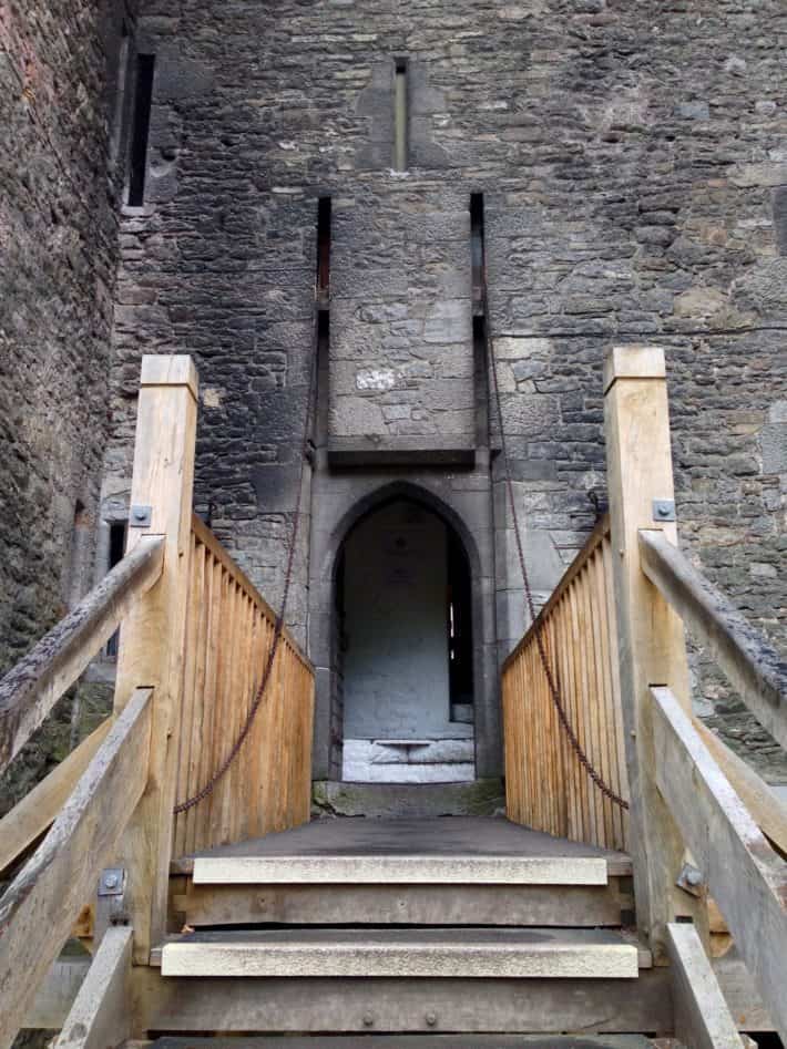 Haupteingang zum Bunratty Castle 
