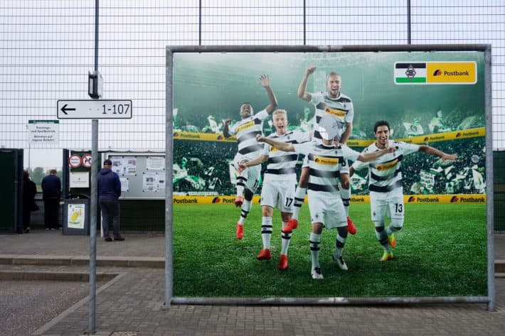 Folhenelf, Fotowand und Trainingsplatz am Borussiapark 
