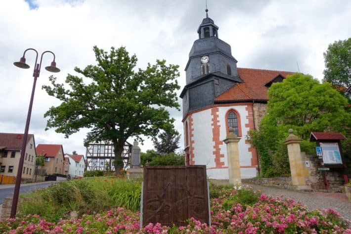 Pummpälzweg, Alt-Gumpelstadt, Kirche, Dorfkirche, Denkmal