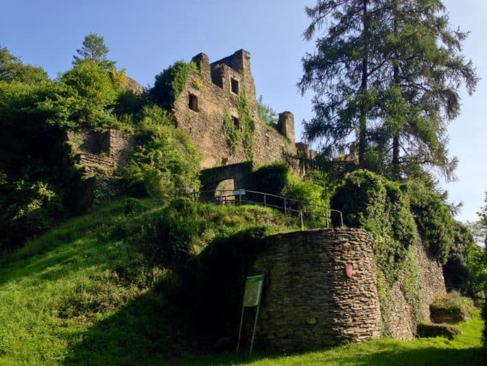 Hildegard von Bingen Pilgerwanderweg, Burgruine