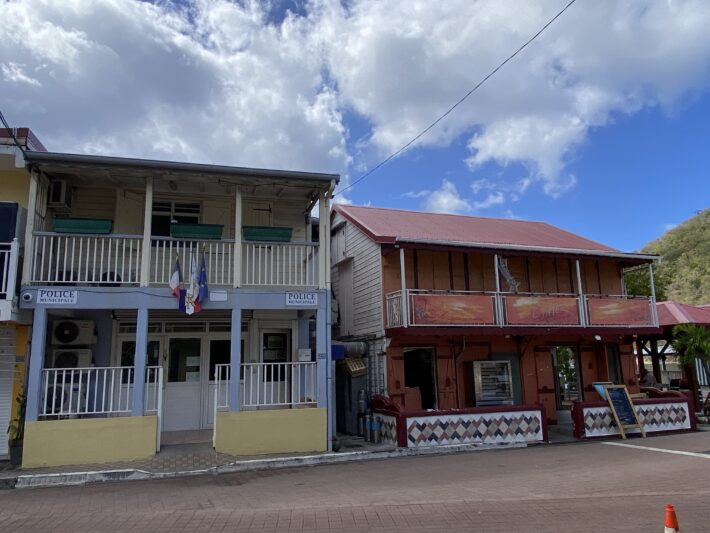 Restaurant L’Amer alias Megan Talbots Hotel. Death in Paradise, Guadeloupe, mein Drehorttipp Nr. 5. Liegt direkt am Strand mit tollem Meerblick 